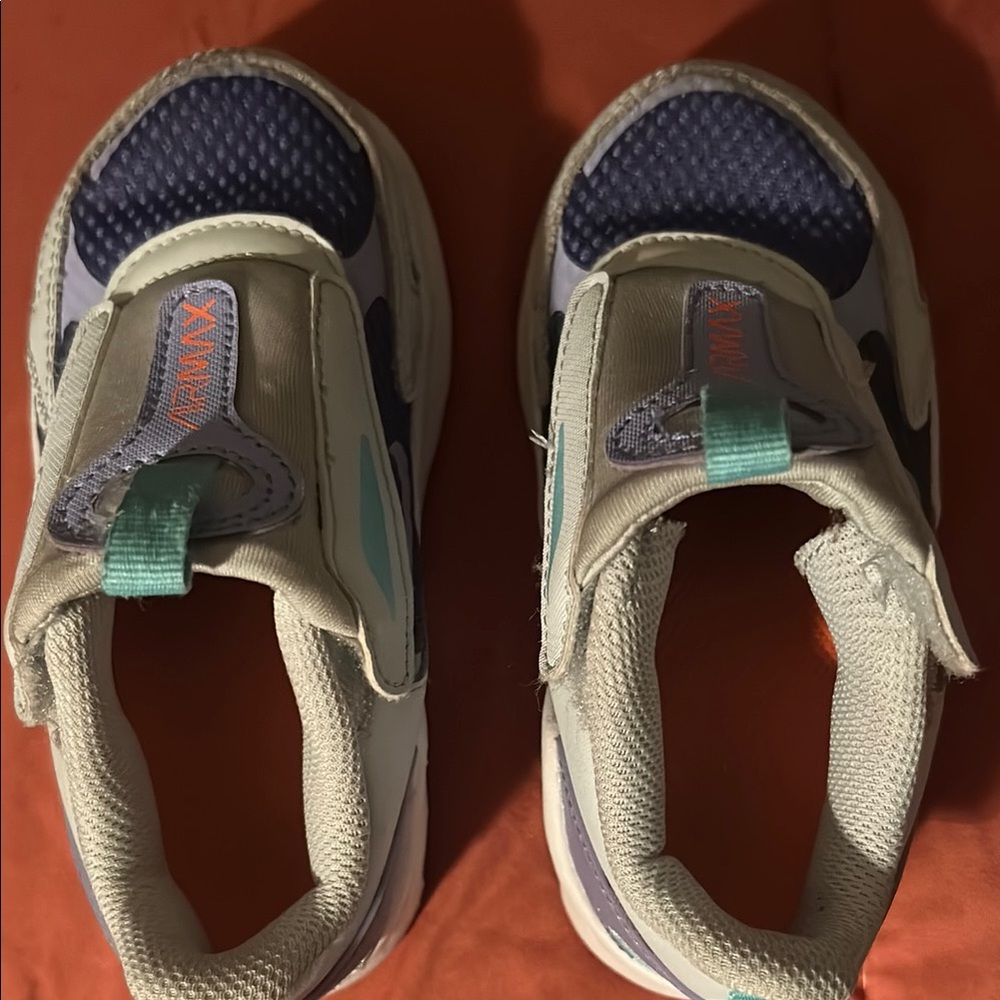 Nike Kids' Navy and White Sneakers